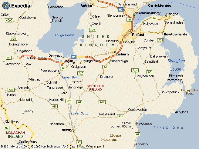 Dromore Map